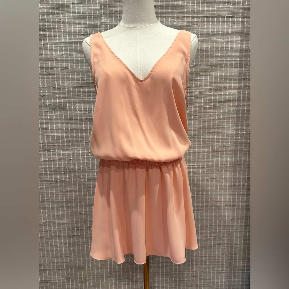 💙 Amanda Uprichard Peach Sleeveless Dress 💙